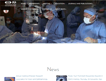 Tablet Screenshot of iravo.org
